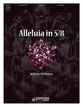 Alleluia in 5/8 Handbell sheet music cover